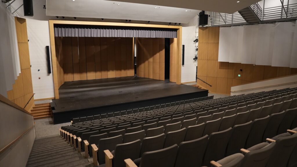 Performing Arts Center Stage from House Left